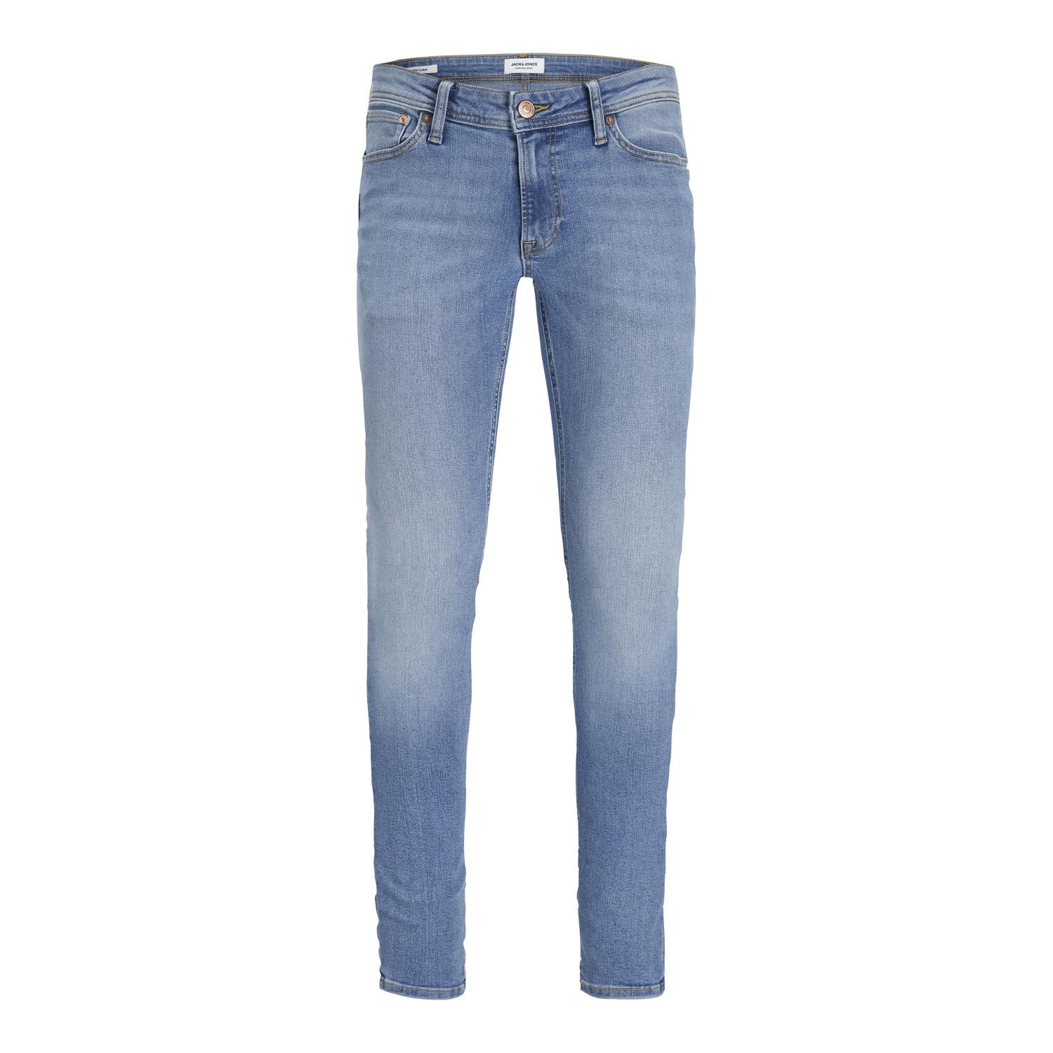5715424053321 - Jack & Jones - Essentials - Liam - Eng geschnittene Jeans in hellblauer Waschung 5715424053321 - Jack & Jones - Essentials - Liam - Eng geschnittene Jeans in hellblauer Waschung