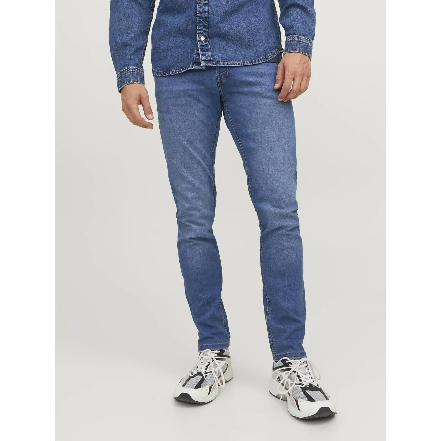5715425701399 - Jack & Jones - Glenn - Schmal geschnittene Jeans in Mittelblau 5715425701399 - Jack & Jones - Glenn - Schmal geschnittene Jeans in Mittelblau
