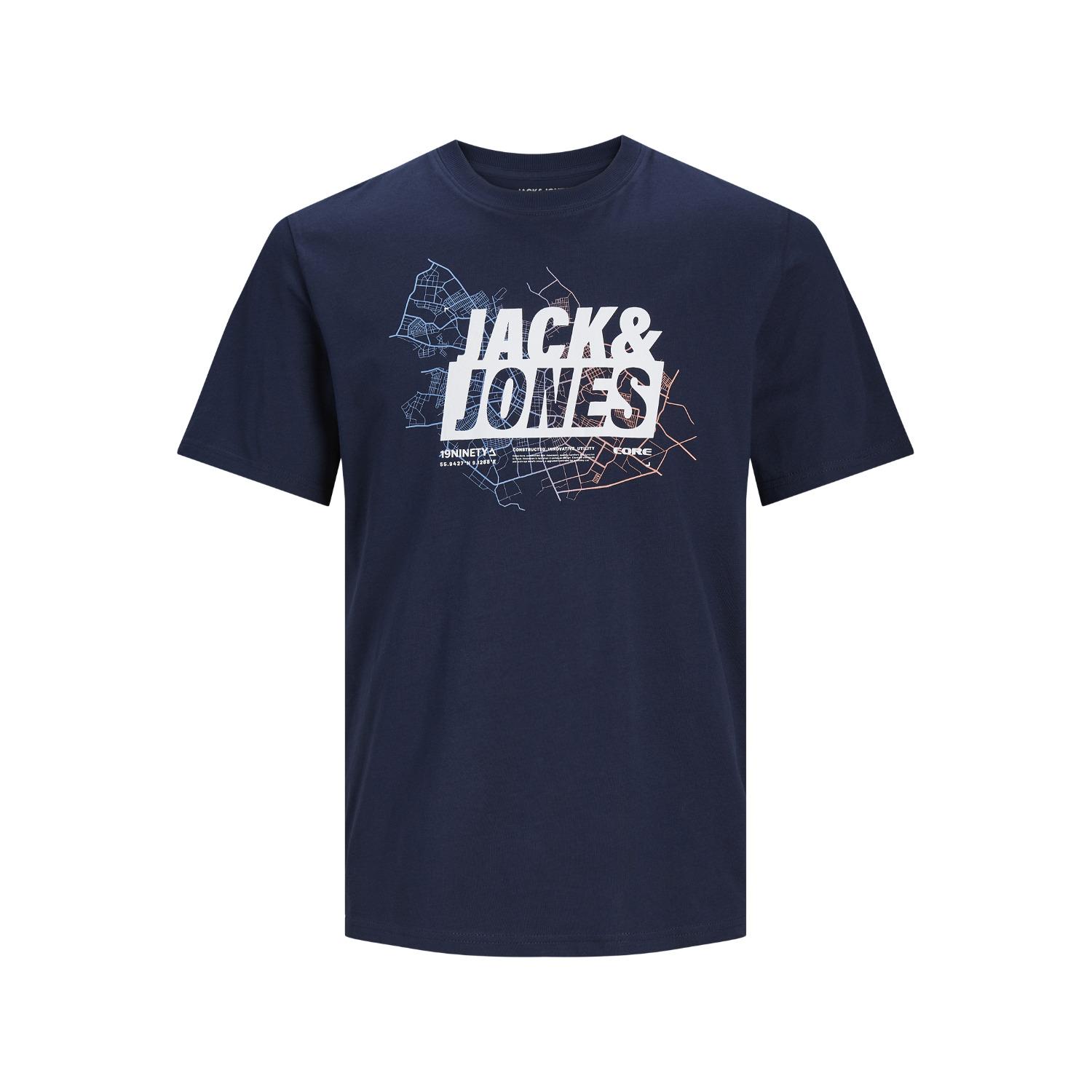 5715513082966 - T-Shirt Jack & Jones Map Logo