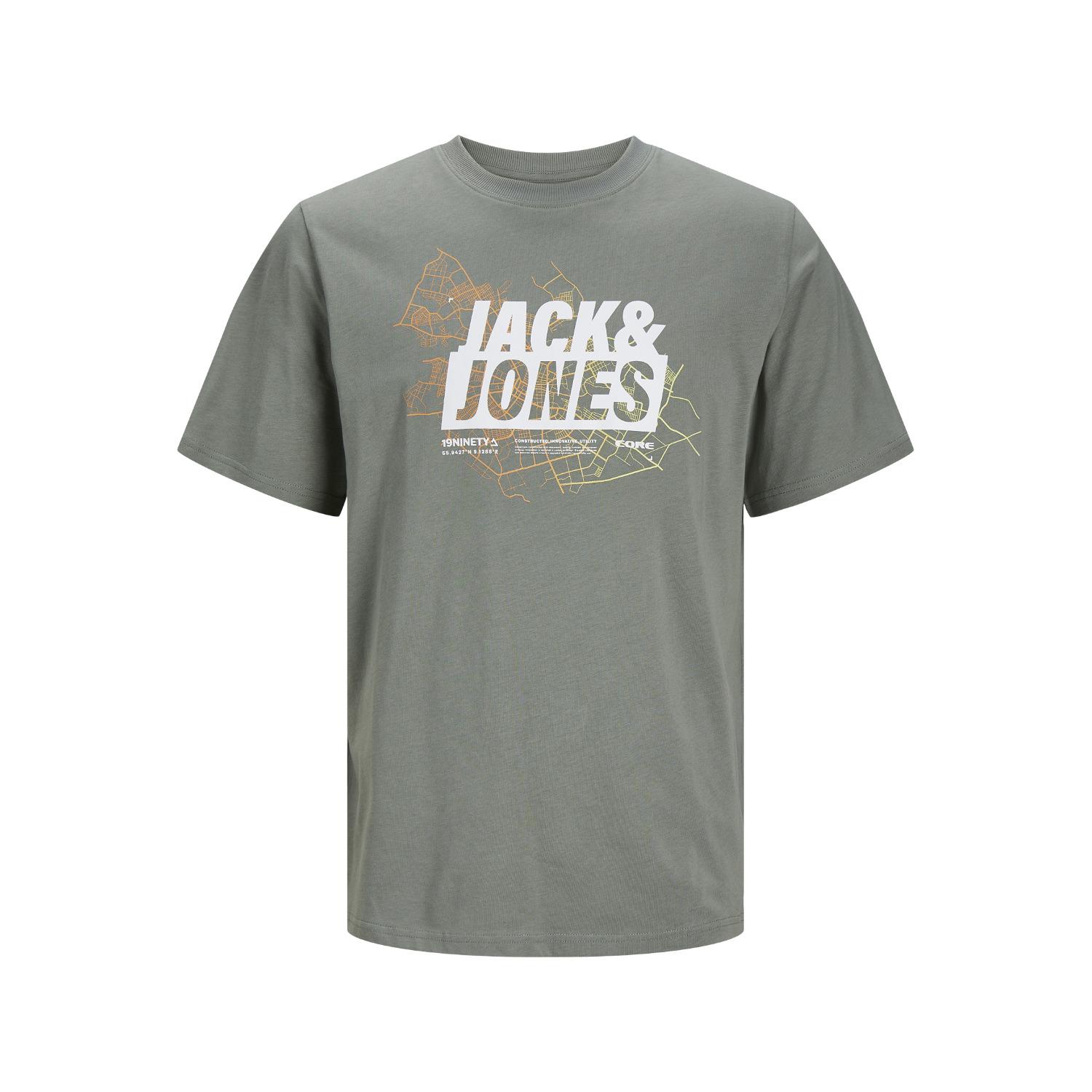 5715513082928 - T-Shirt Jack & Jones Map Logo