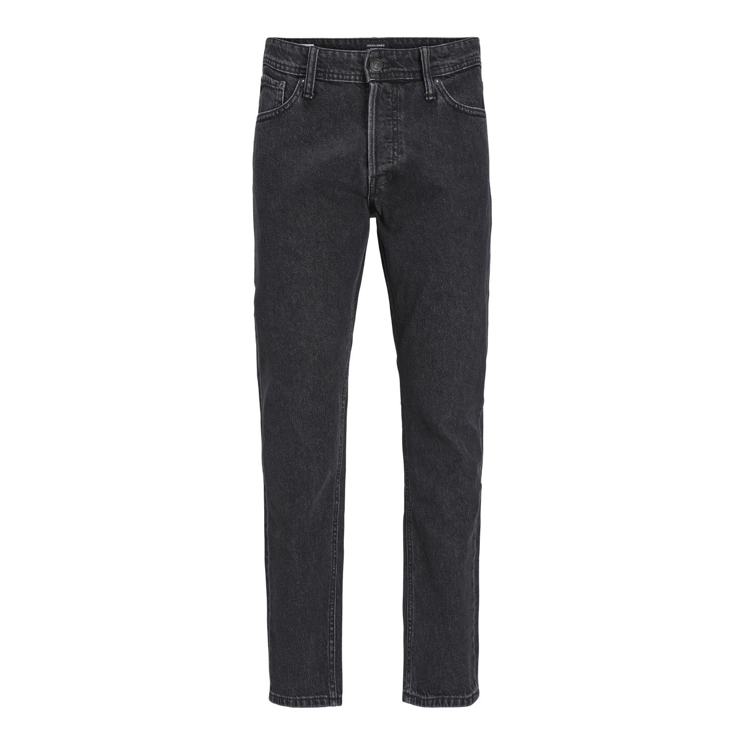 5715506226094 - Jack & Jones - Eddie - Weite Jeans in verwaschenem Schwarz