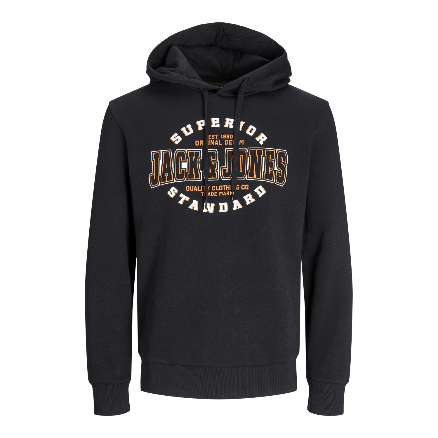 5715602831406 - Sweatshirt mit Kapuze 2 Kragen mit Logo Jack & Jones