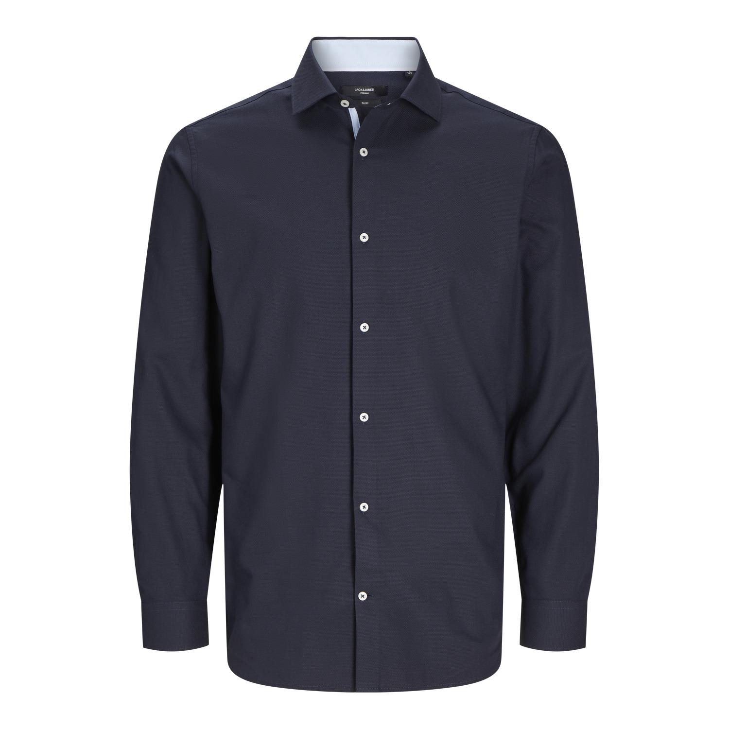 5715608407698 - Langarmshirt Jack & Jones Parker Detail