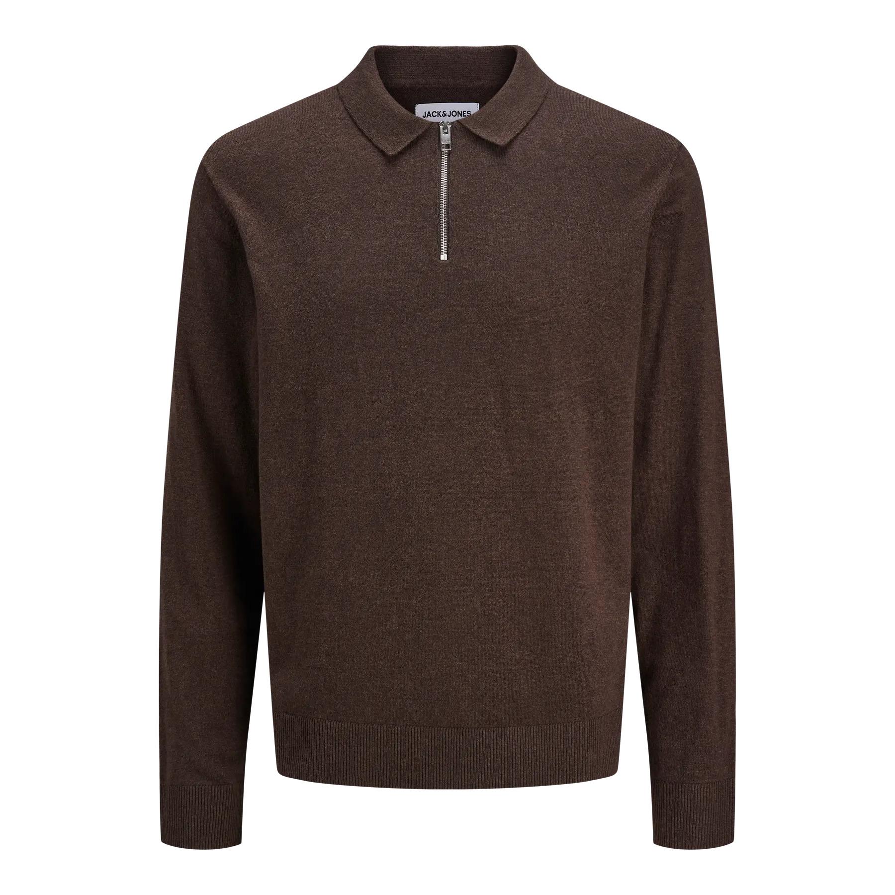 5715724514553 - Polo aus Strick 1 2 Reißverschluss mit langen Ärmeln Jack & Jones Emil
