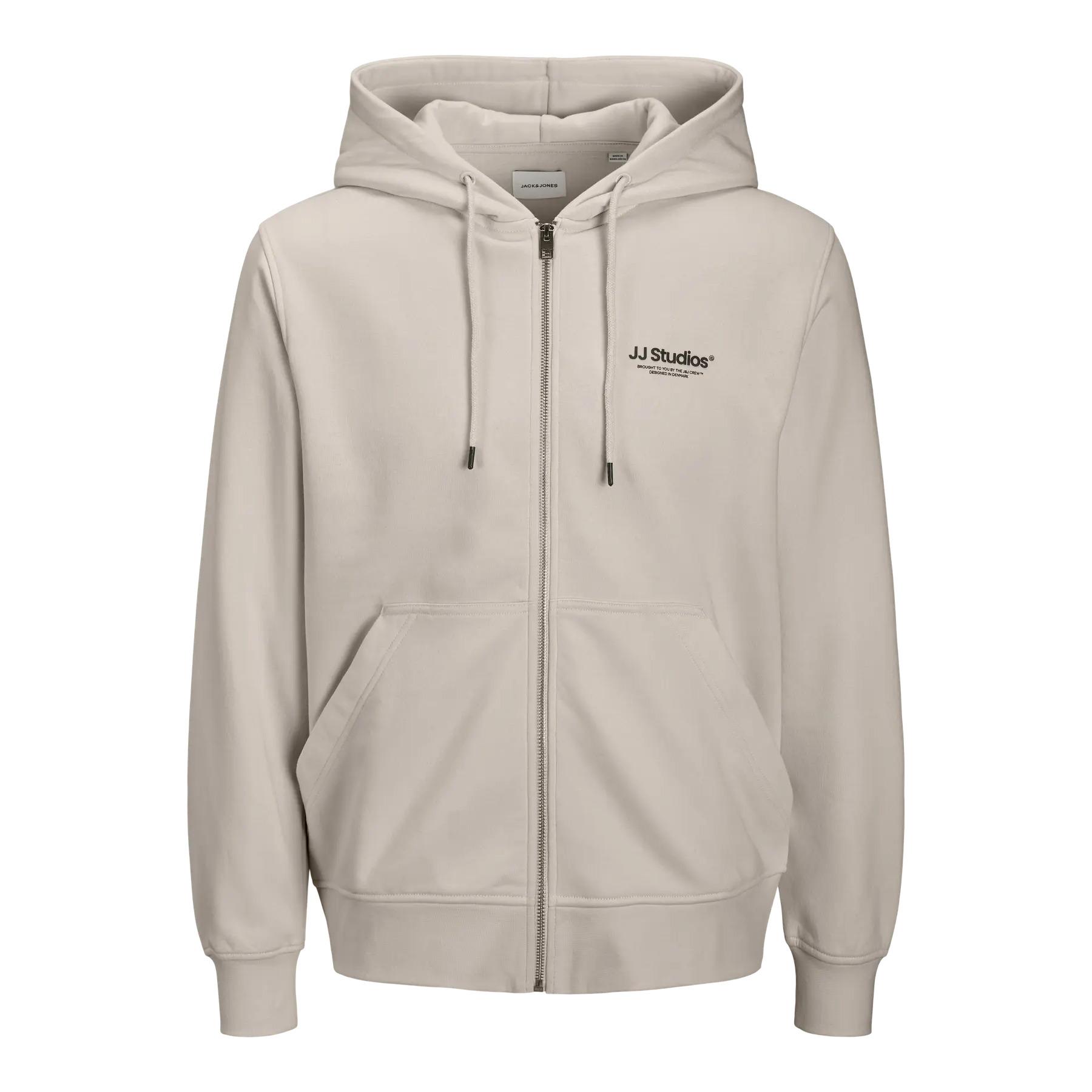 Felpa con cerniera a cappuccio Jack & Jones Soho