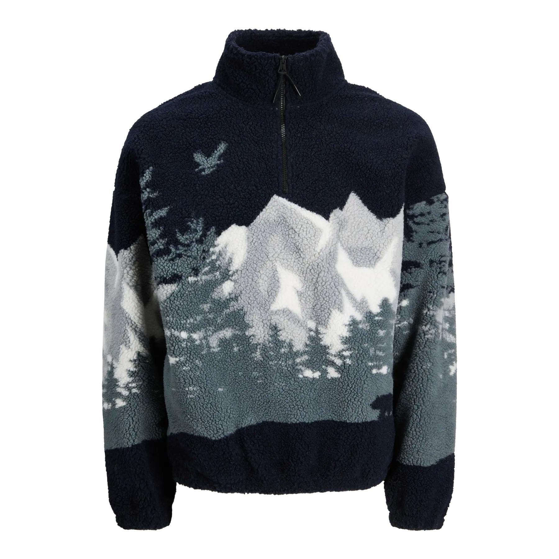 5715824119665 - Halb durchgehender Fleece-Pullover Jack & Jones Teddy