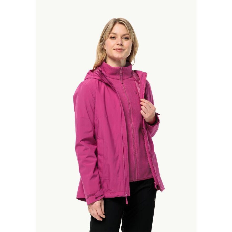 Veste+impermeable+3+en+1+femme+Jack+Wolfskin+Moonrise