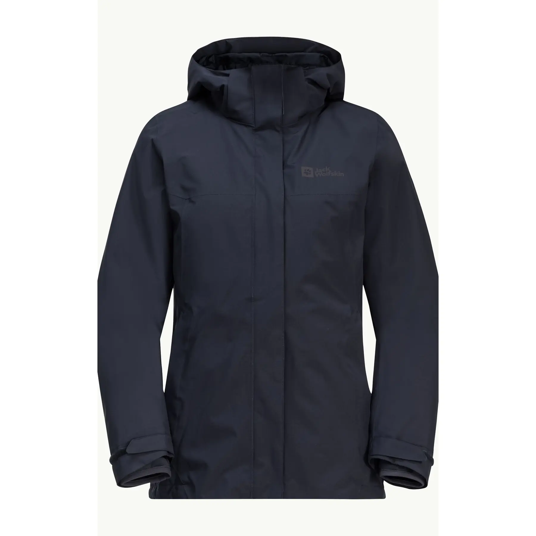 3-in-1-Wanderjacke Frau Jack Wolfskin Luntal