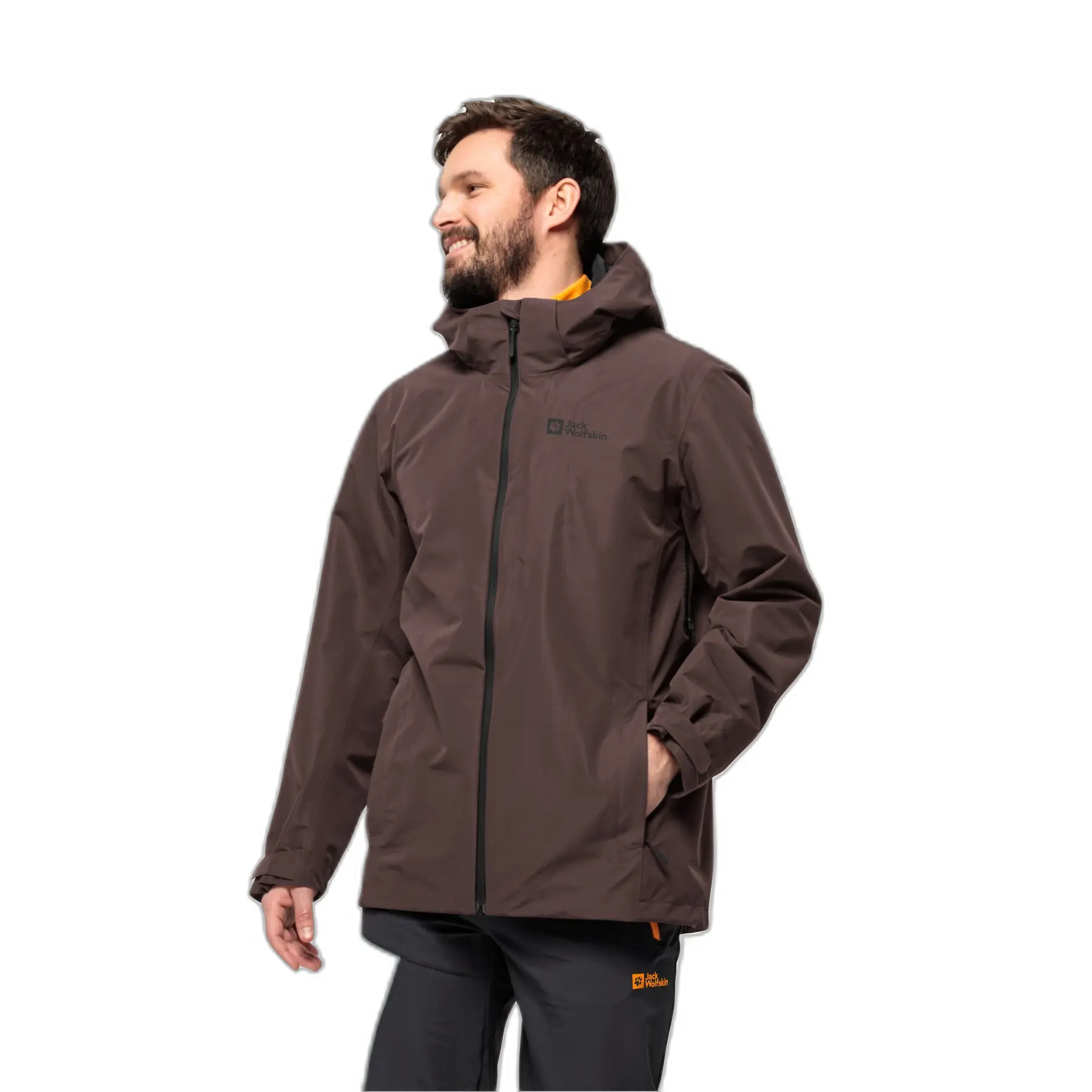 Wasserdichte Jacke Jack Wolfskin Fernblick 2L