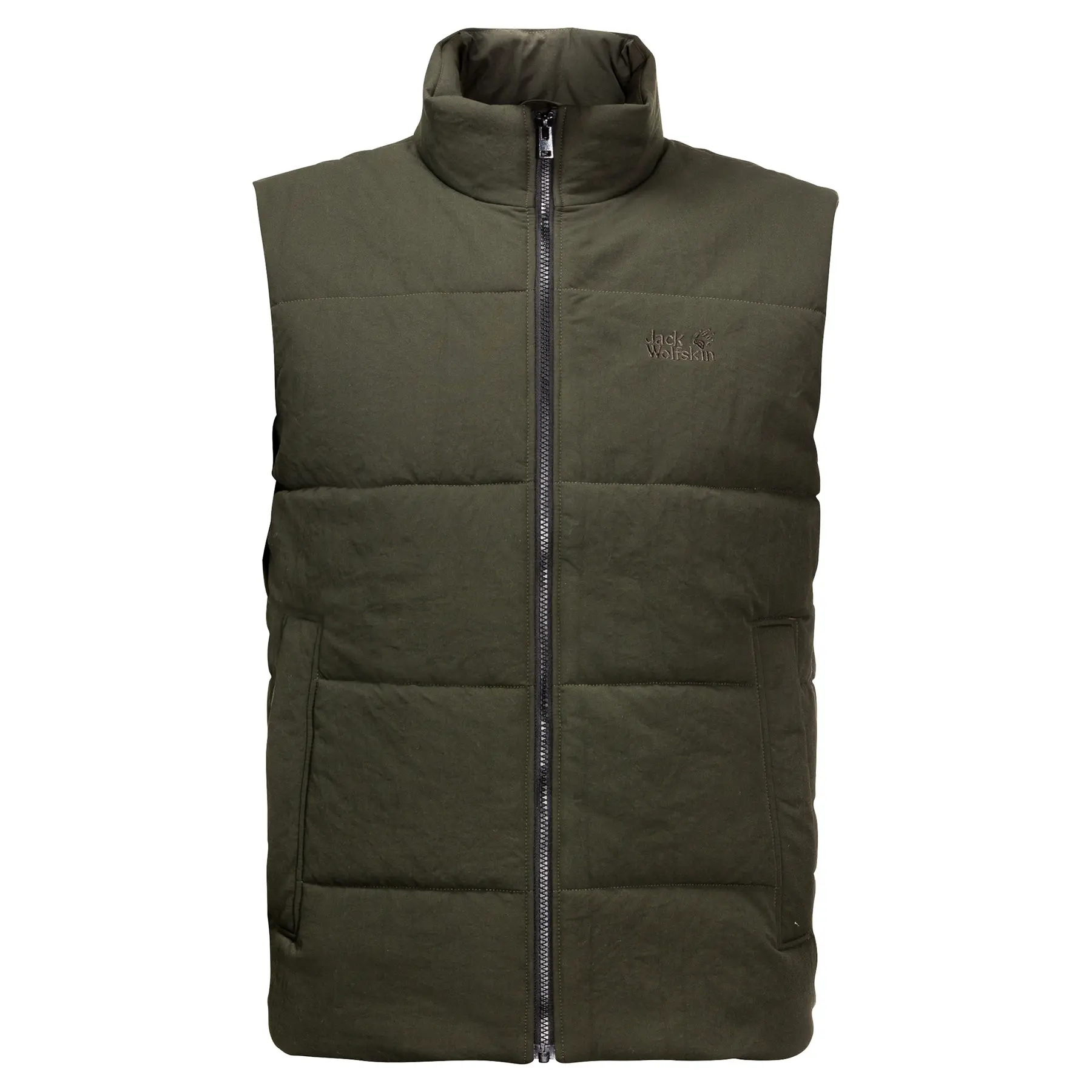 Ärmellose Daunenjacke Jack Wolfskin white frost
