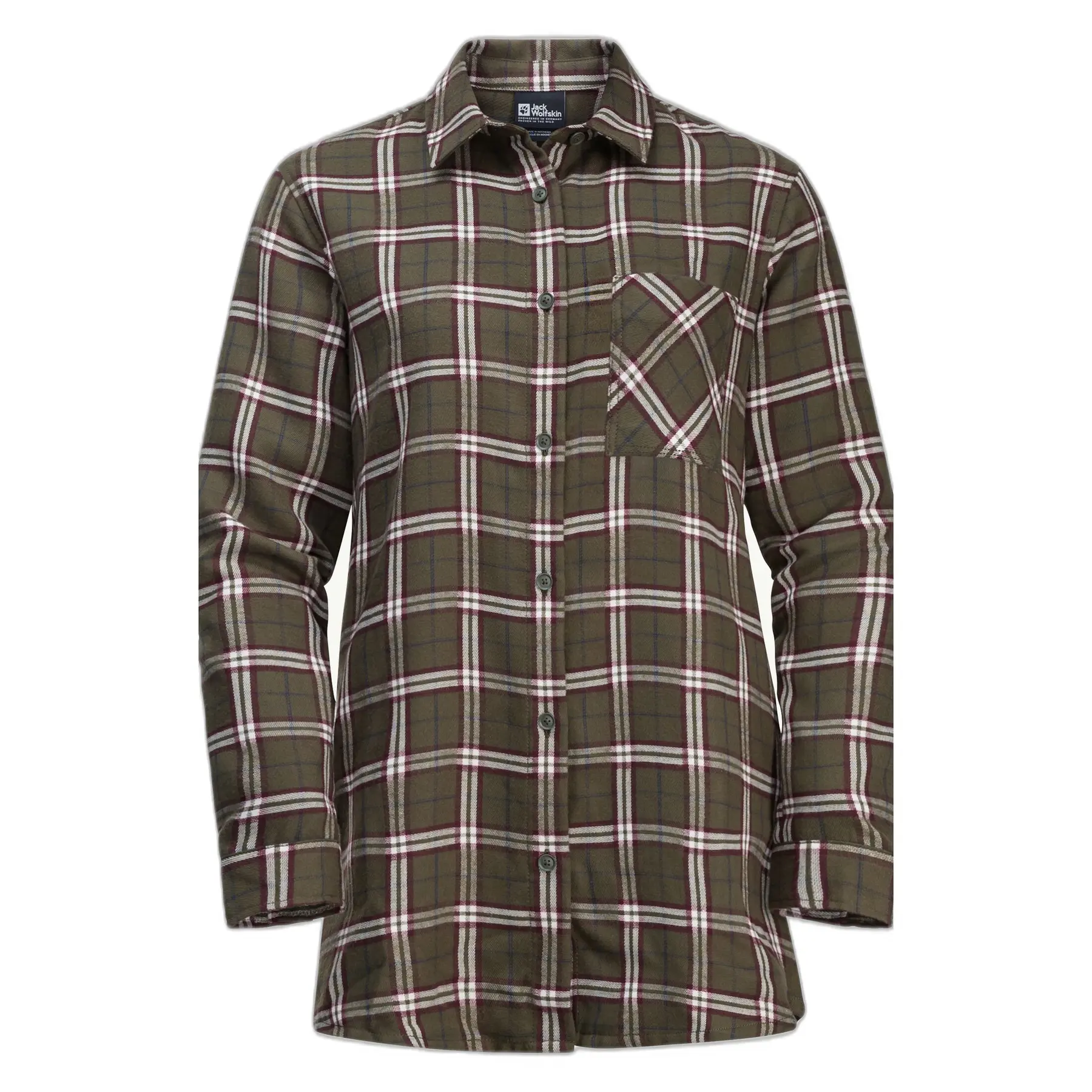 Damenhemd Jack Wolfskin Morgenluft