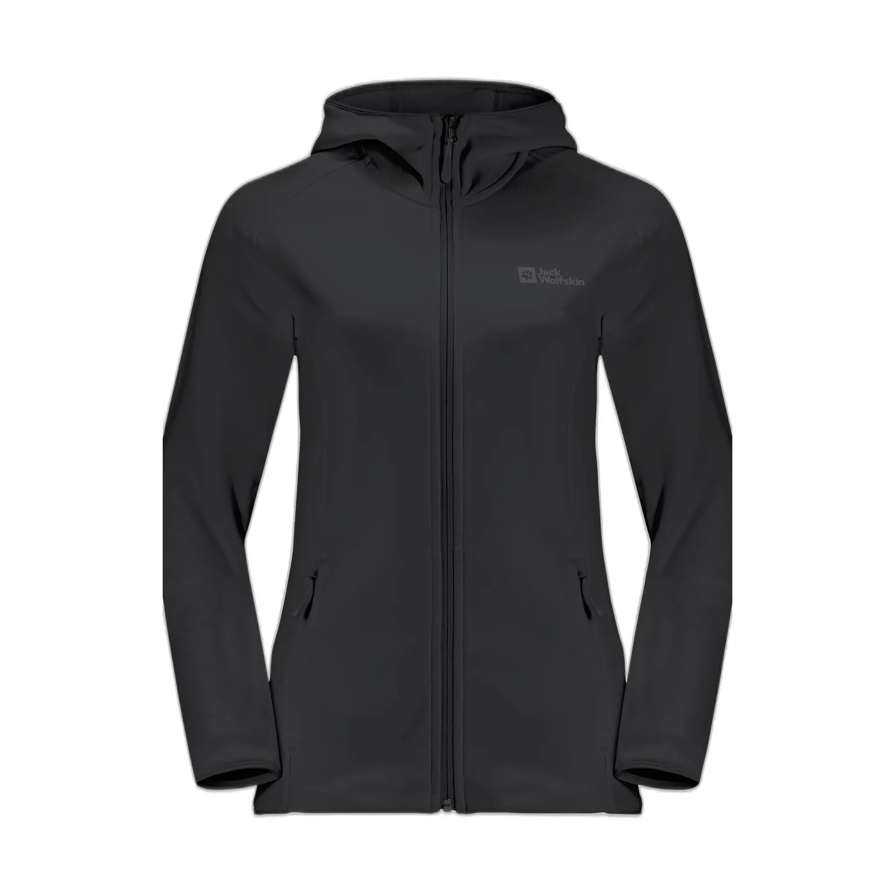 Fleece mit Reißverschluss und Kapuze, Damen Jack Wolfskin Baiselberg