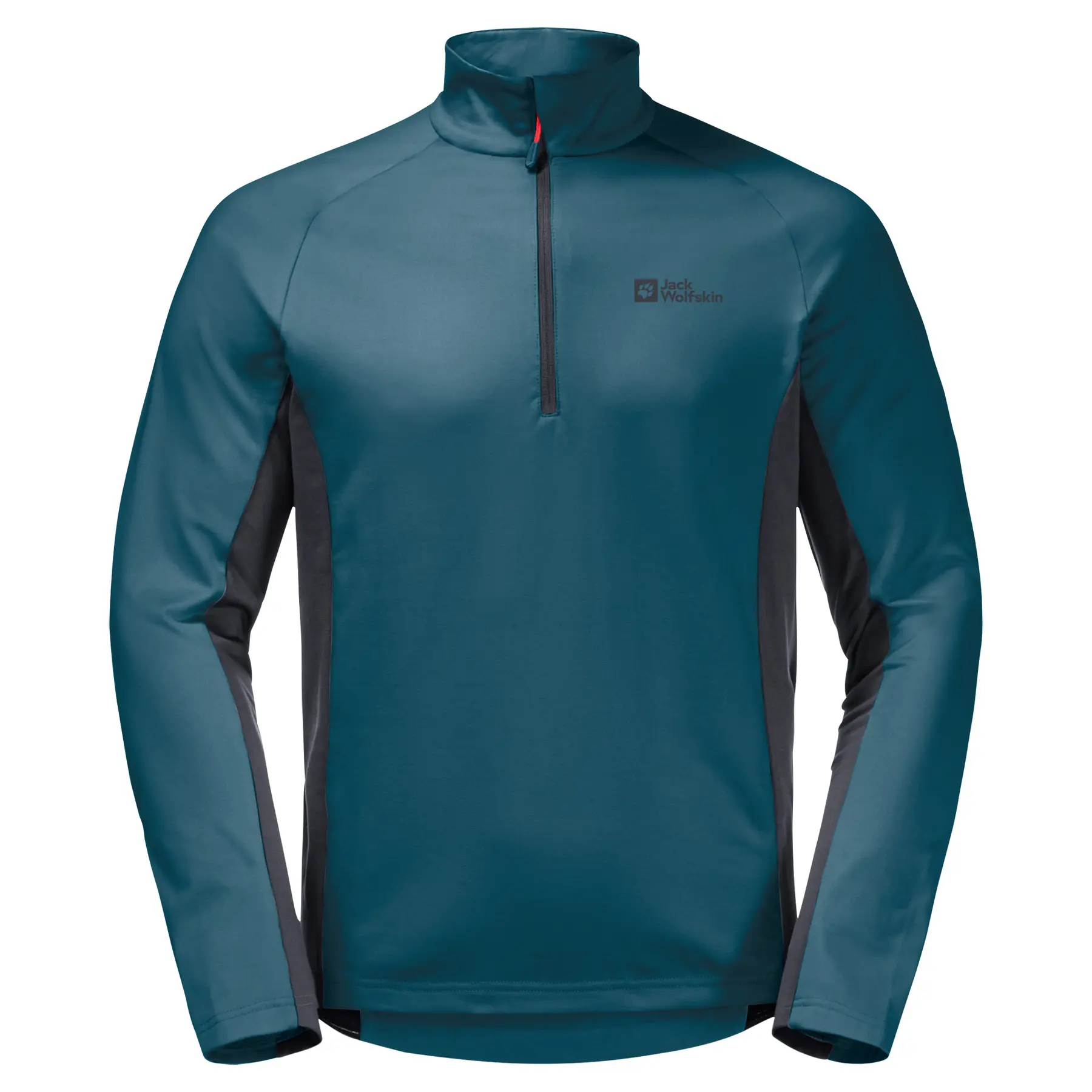 Halb-gezipptes Fleece Jack Wolfskin Morobbia