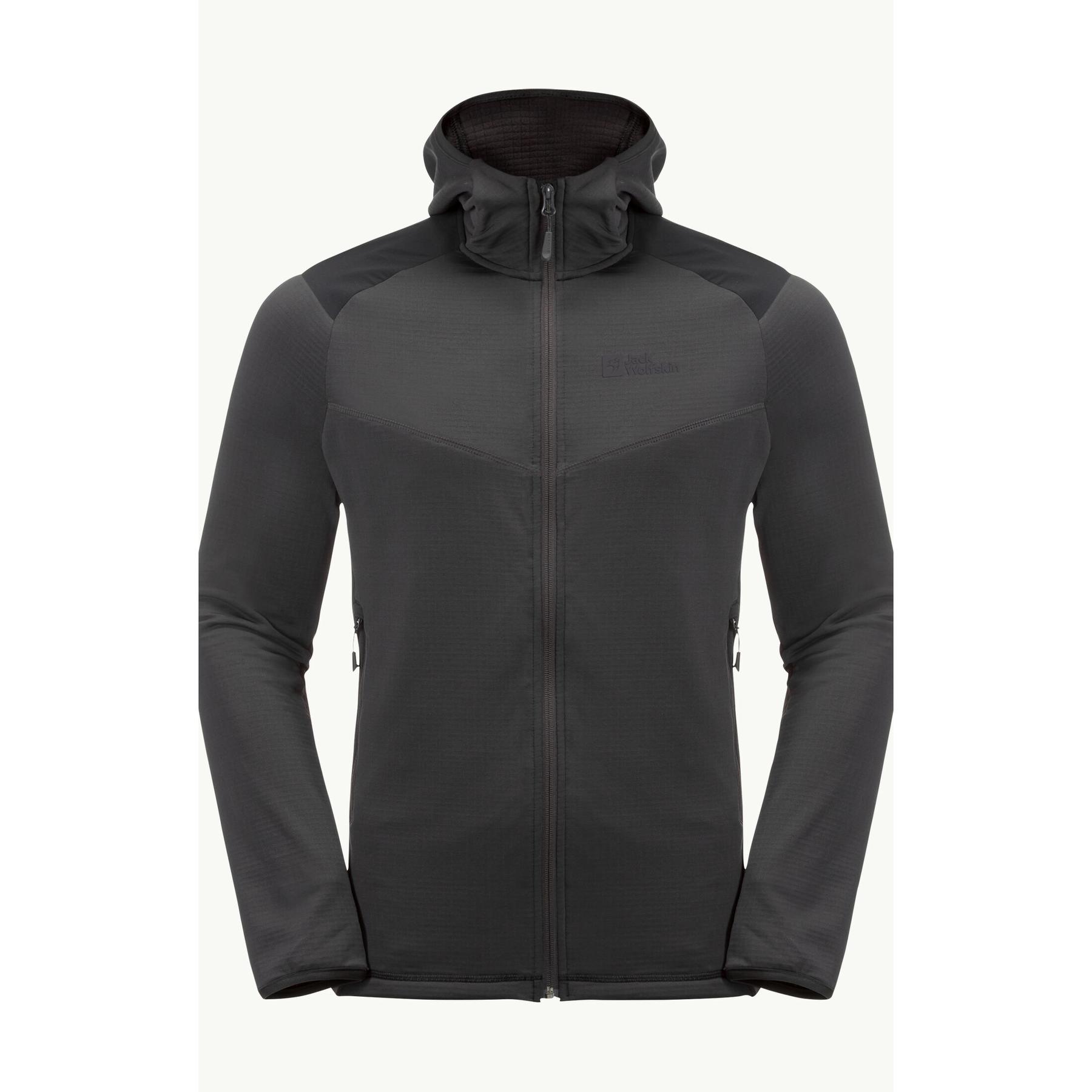 Veste+à+capuche+zippe+Jack+Wolfskin+Kolbenberg