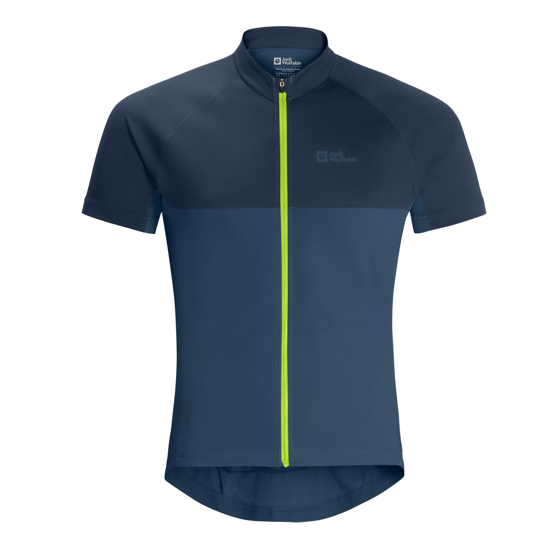 Jack Wolfskin Morobbia Fz Kurzarm-t-shirt