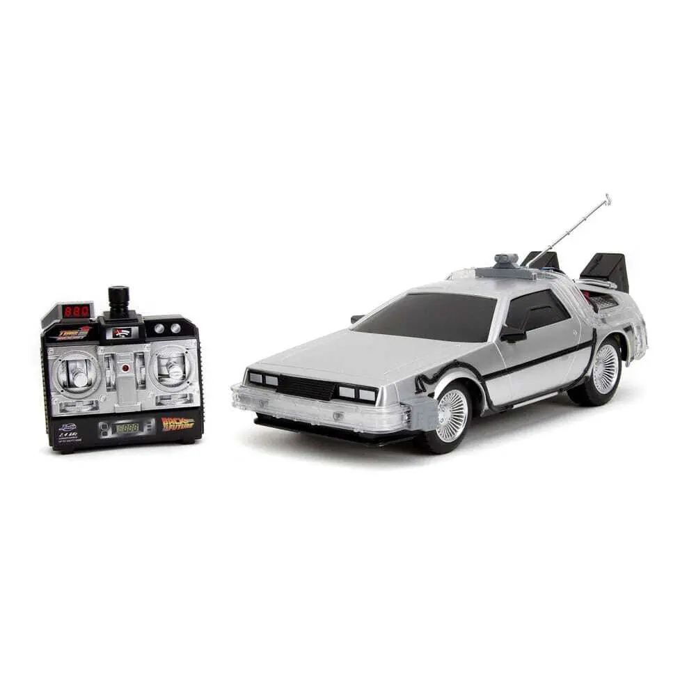 4006333086212 - JADA TOYS 253256004 Back to the Future Time Machine 116 RC Modellauto Elektro Rennwagen