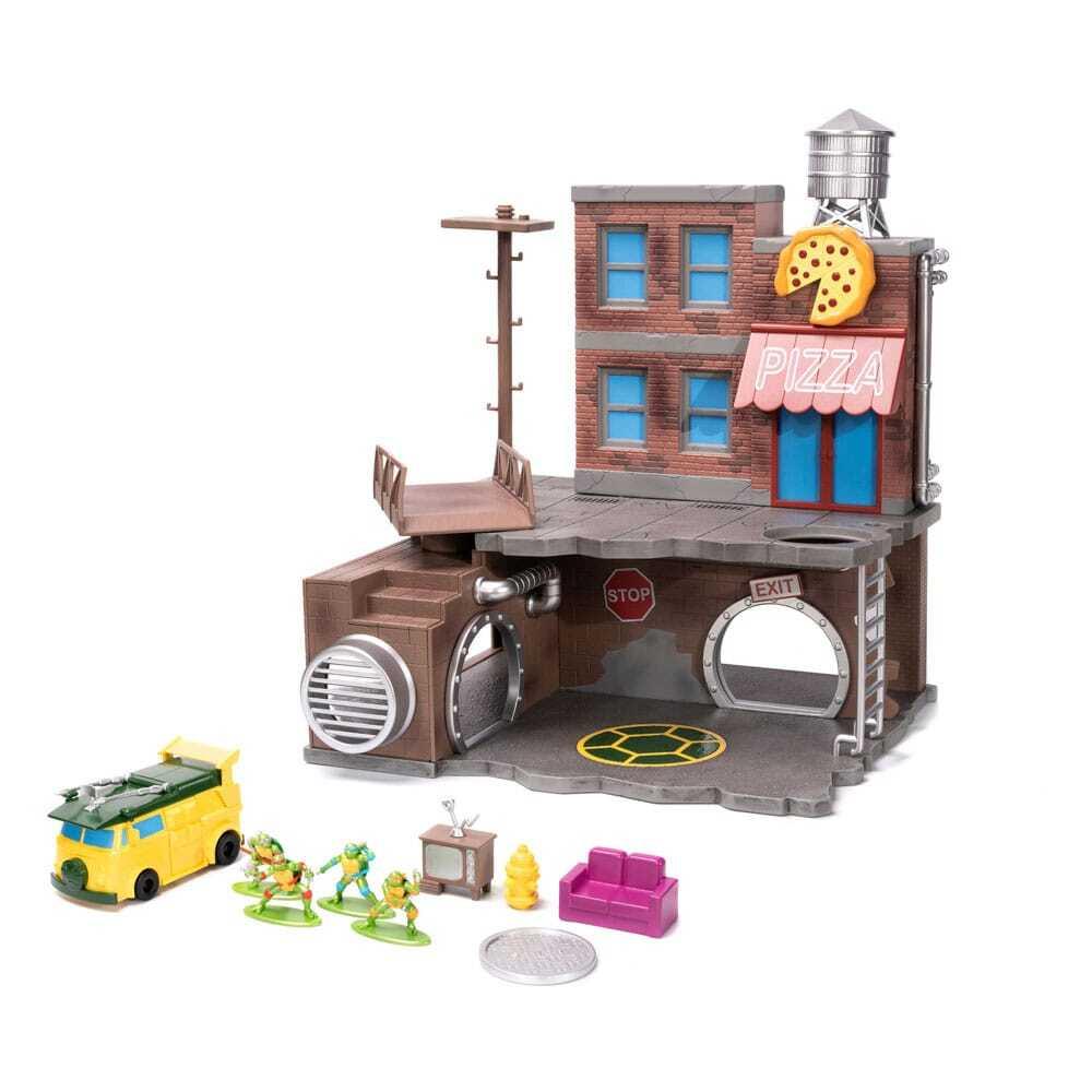 4006333085895 - Sammelfigur Diorama Ninja Turtles Nano Metalfigs Nano Scene