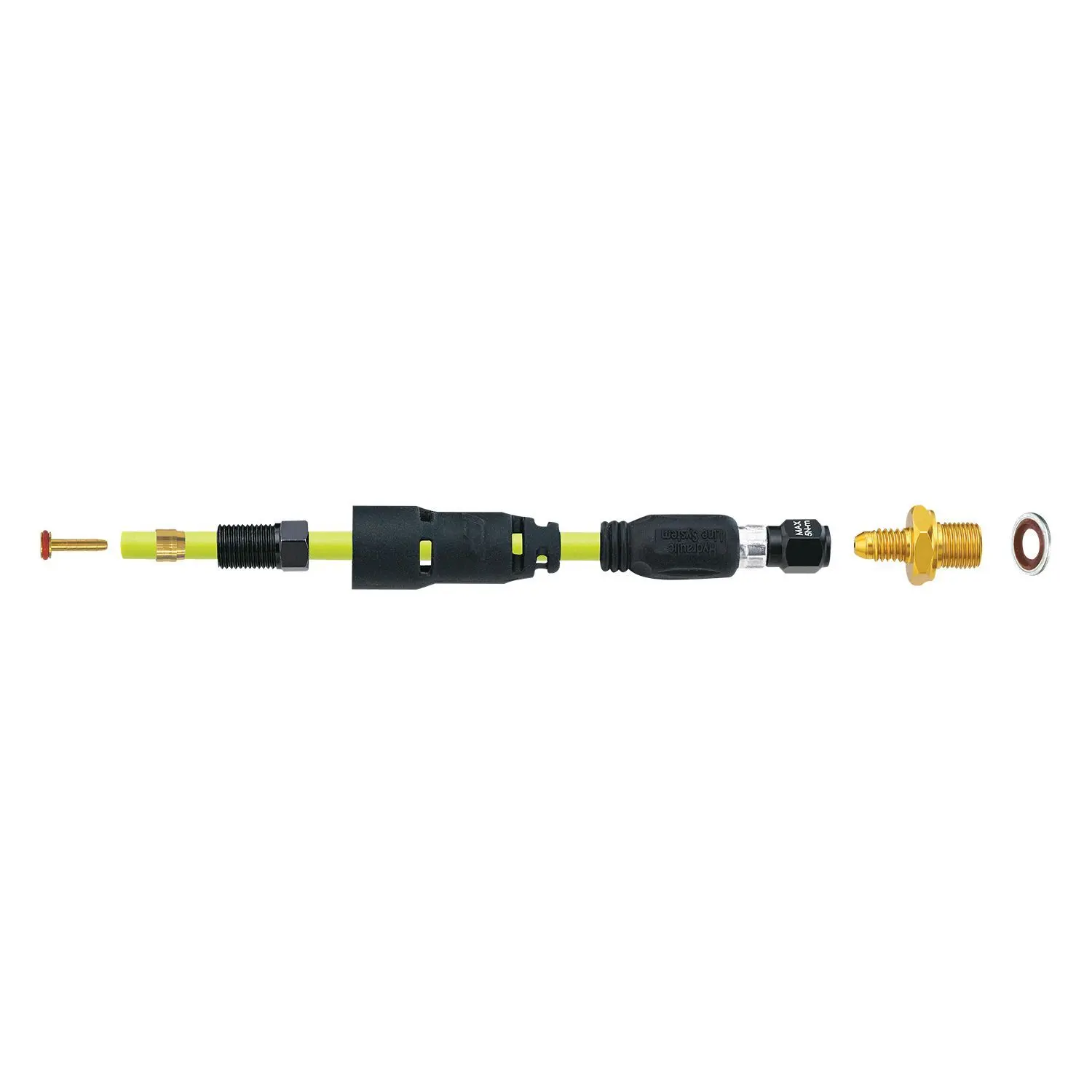 Image of Hydraulikadaptersatz für Bremse Jagwire Pro Quick Tektro 0-degree