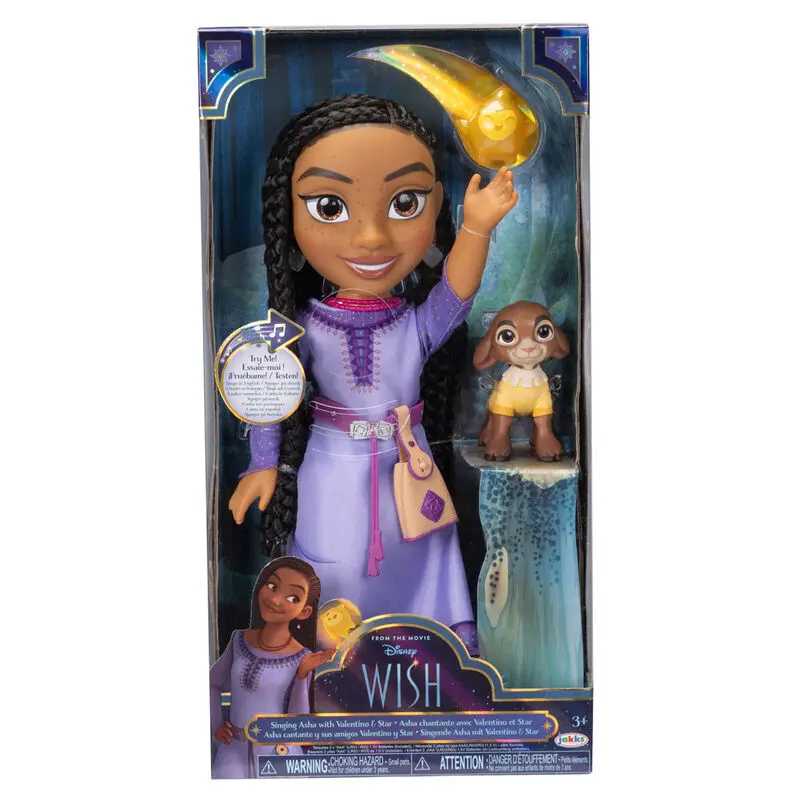 0192995230002 - Disney Wish 15cm Petite Doll Asha
