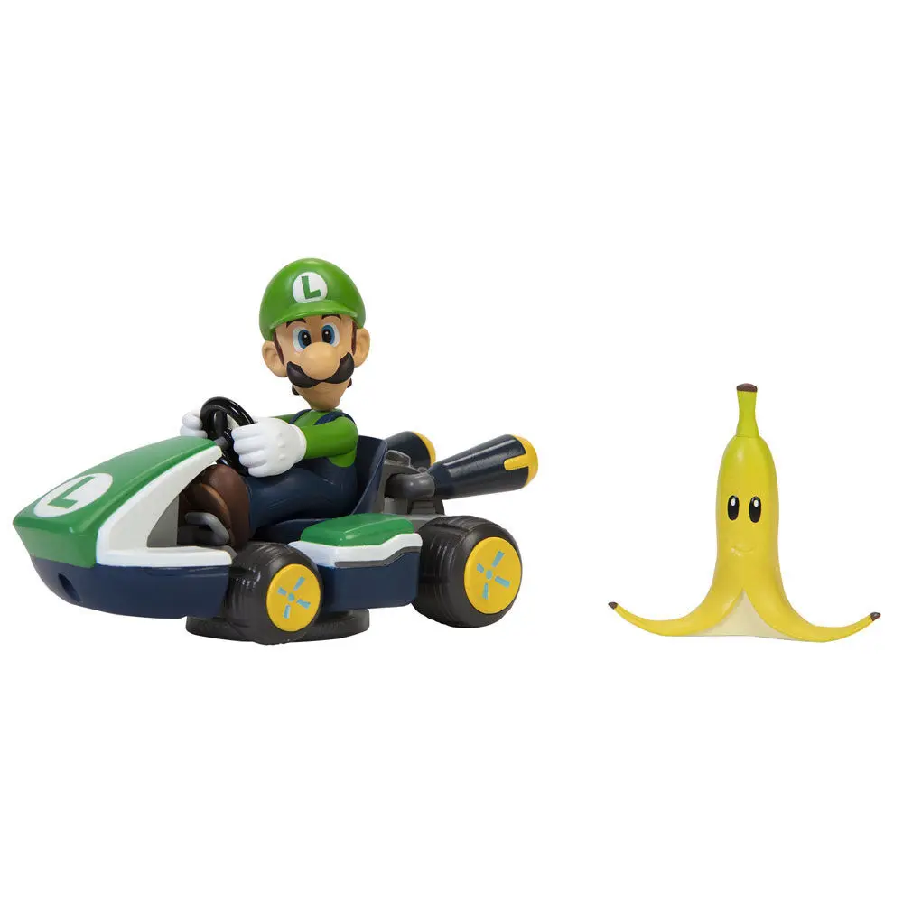 0192995408753 - Jakks Super Mario 25 Inch Spin Out Mario Kart Luigi