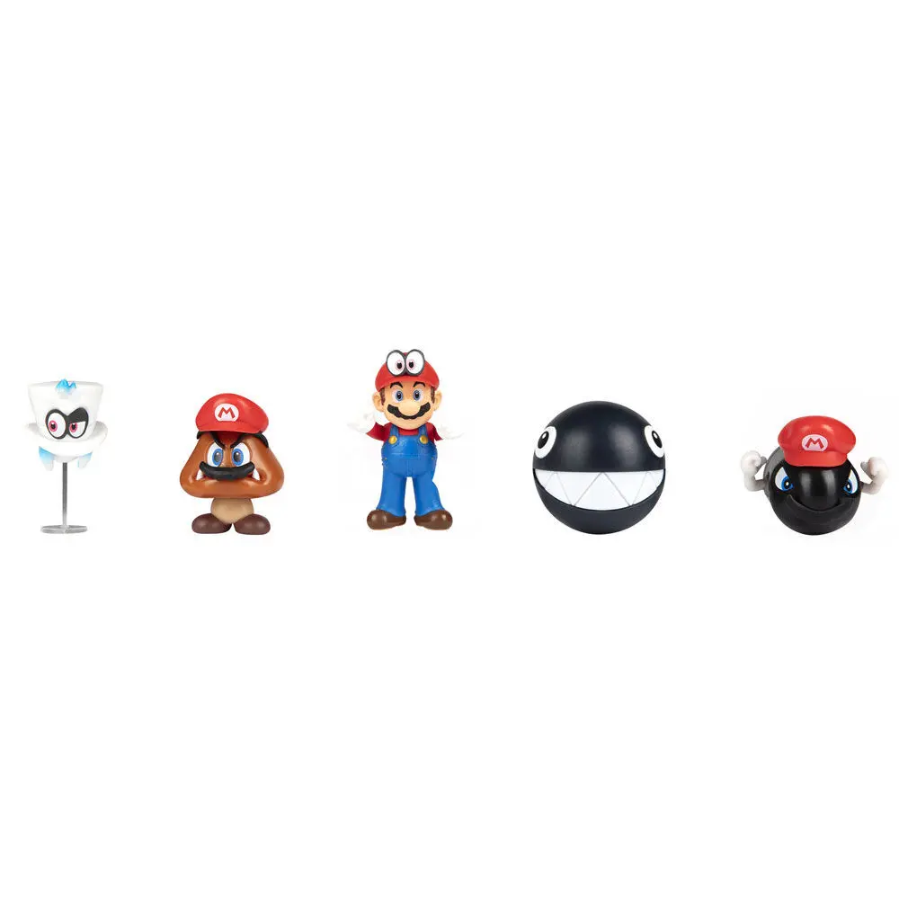 0192995410428 - Sammlerfigur Super Mario Bros (x5)