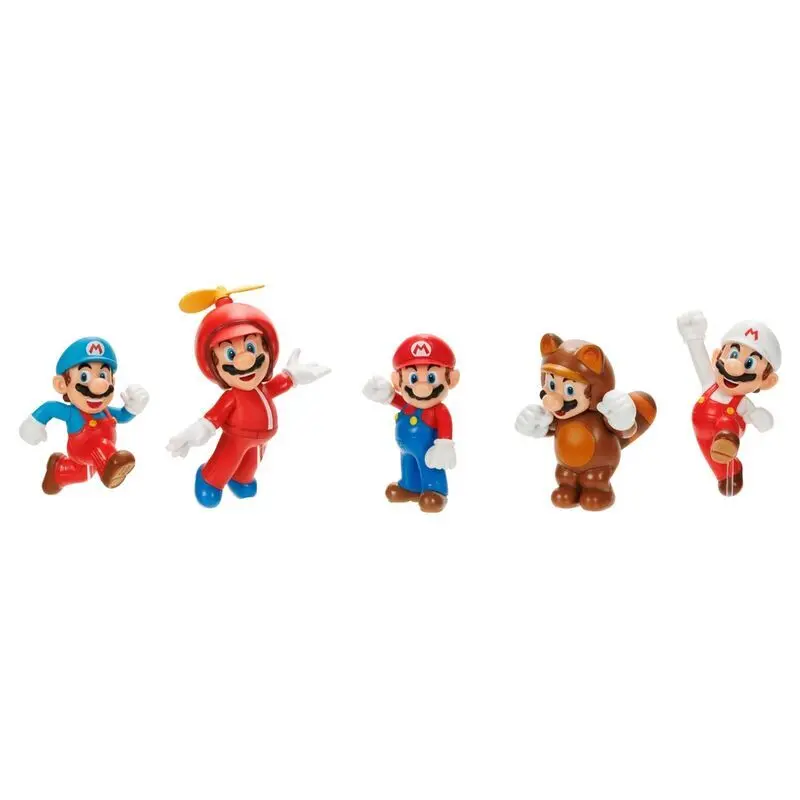 0192995416468 - Sammlerfigur Super Mario Bros blister (x5)