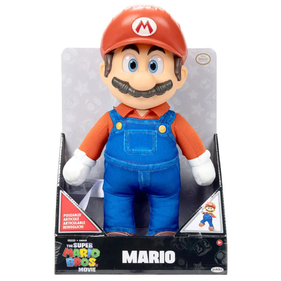 0192995417267 - - Super Mario Movie 35 cm - Teddybär & Kuscheltier -