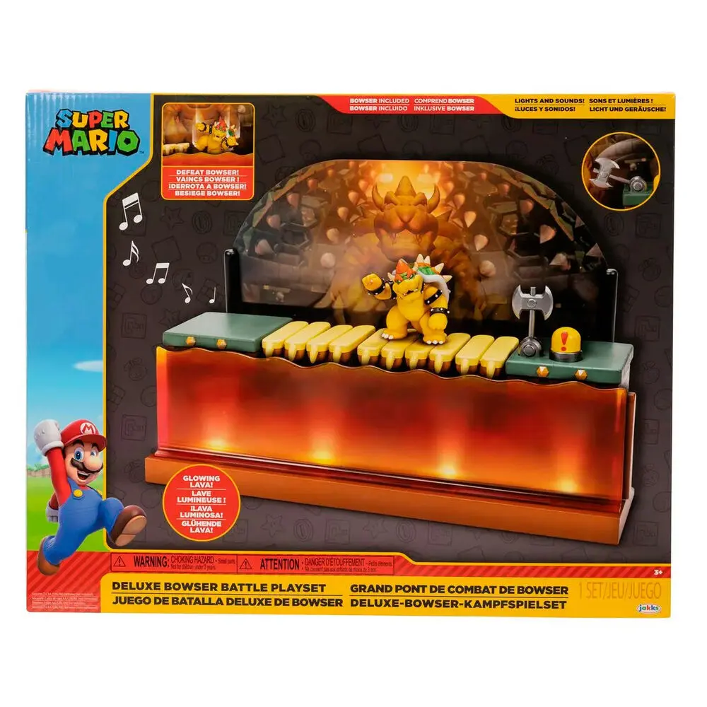 0192995418608 - Konstruktionsspiele Super Mario Bros Deluxe Bowser Battle