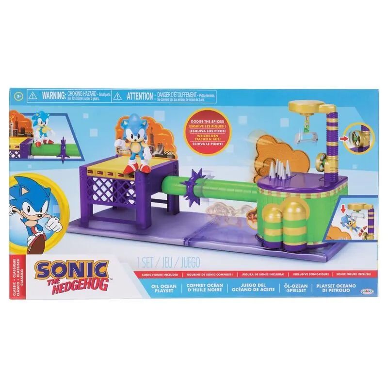 0192995423275 - Kinder Sammlungsfigur Sonic the Hedgehog Oil Ocean