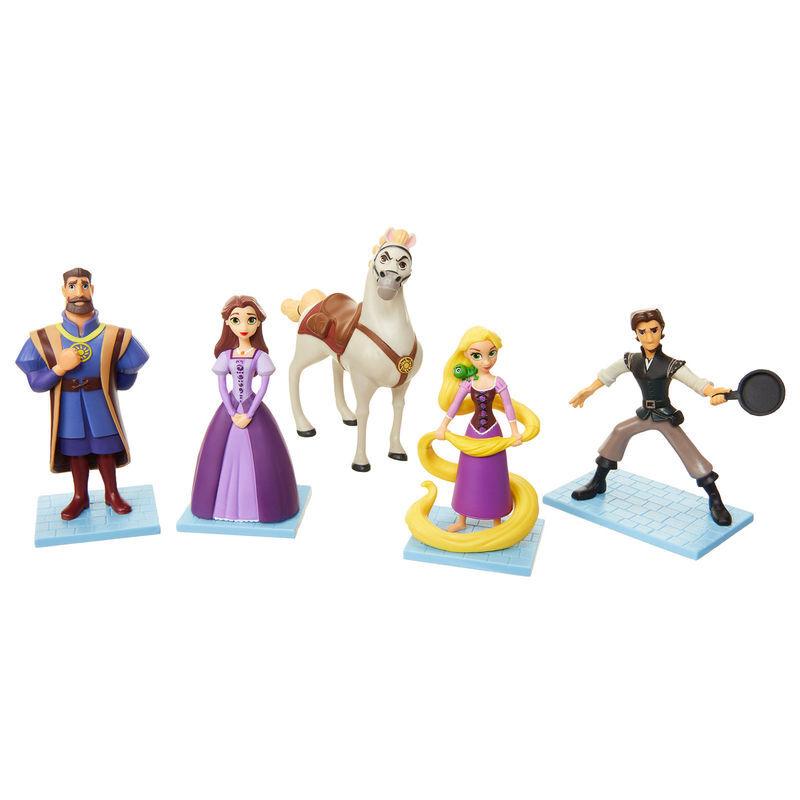 0039897455341 - Disney Rapunzel (Neu Verföhnt) 5-Figuren Set