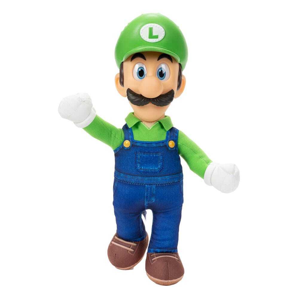 0192995416284 - Super Mario Movie - Roto Plush Luigi (38 cm)