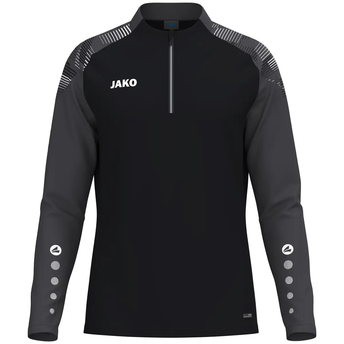Halbzip-Trikot Sonic - Noir - unisex - Size: M