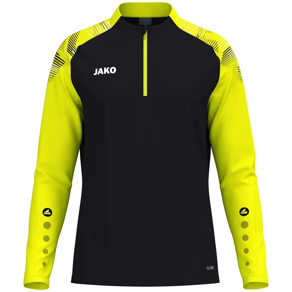 Halbzip-Trikot Sonic - Noir - unisex - Size: 3XL