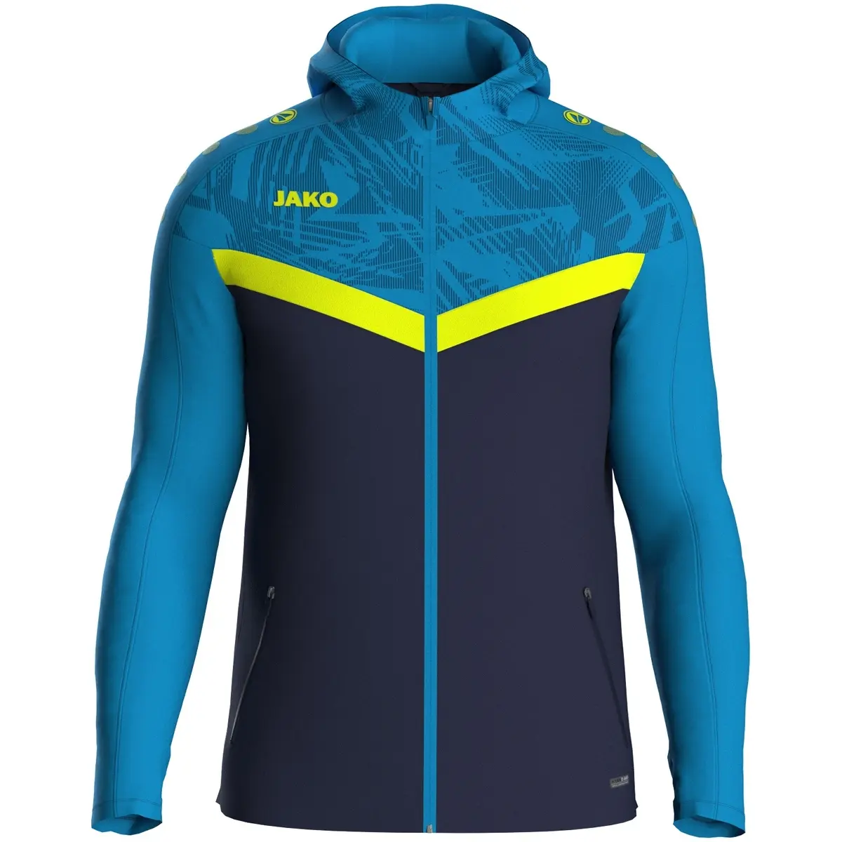 Full Zip Kapuzen-Sweatjacke Iconic - Bleu - unisex - Size: 3XL