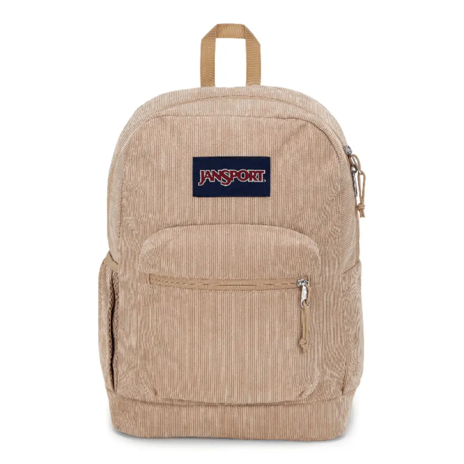 0198265402780 - Jansport Cross Town Plus Remix Backpack - Travertine Corduroy 0198265402780 - Jansport Cross Town Plus Remix Backpack - Travertine Corduroy