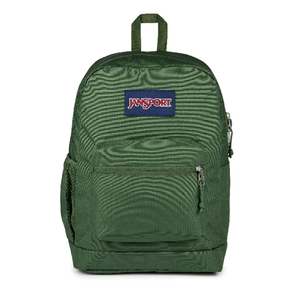 0198265403114 - Jansport Cross Town Plus Backpack - Cargo Green 0198265403114 - Jansport Cross Town Plus Backpack - Cargo Green