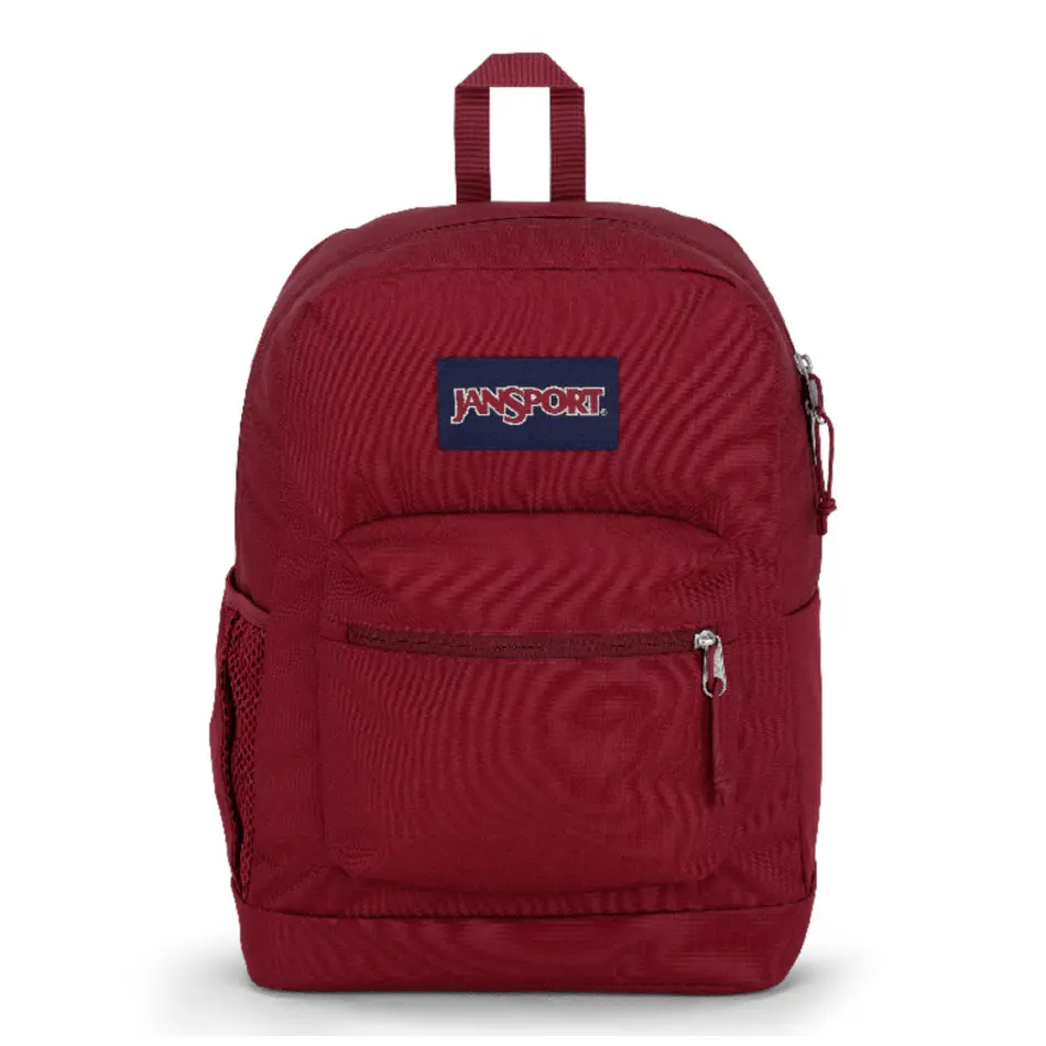 0198265403107 - Jansport Cross Town Plus Backpack - Russet Red 0198265403107 - Jansport Cross Town Plus Backpack - Russet Red
