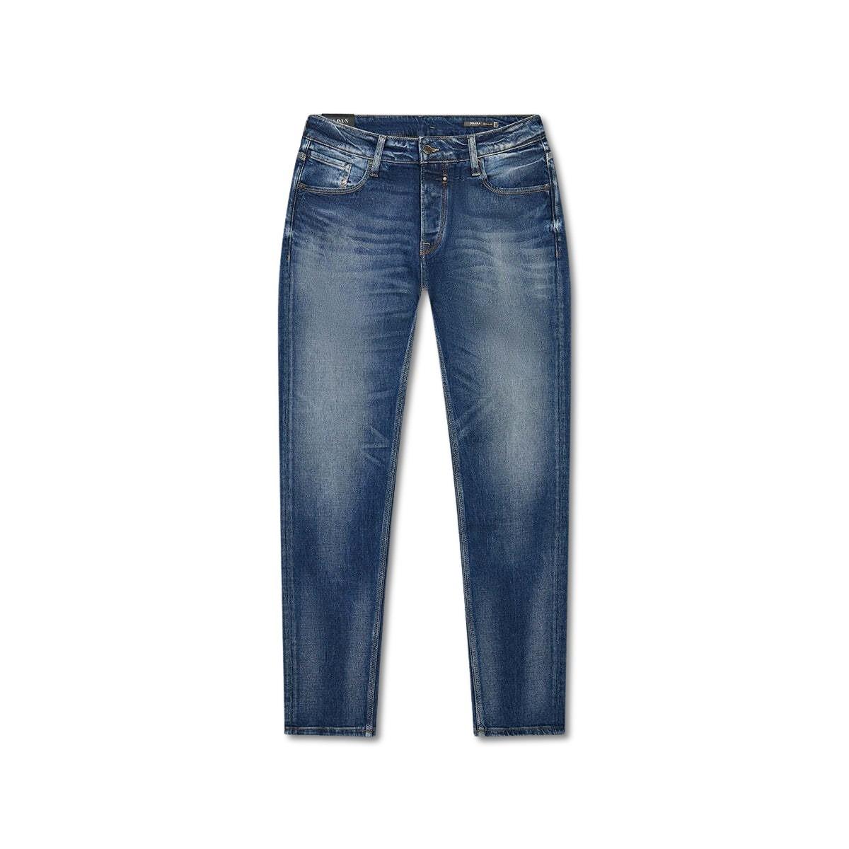 3607814702402 - Jeans mit umgeschlagenem Saum Japan Rags Osaka Eiji