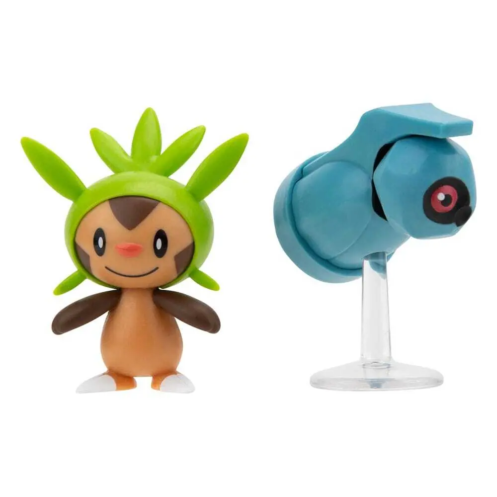 0191726480938 - Figurine Pokémon Battle First Partner Set Marisson Terhal (x2)