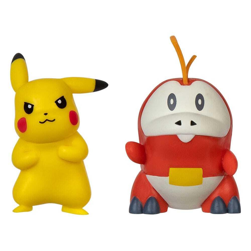 0191726497455 - Sammlerfigur Pokémon Gen IX Pikachu & Chochodile (x2)