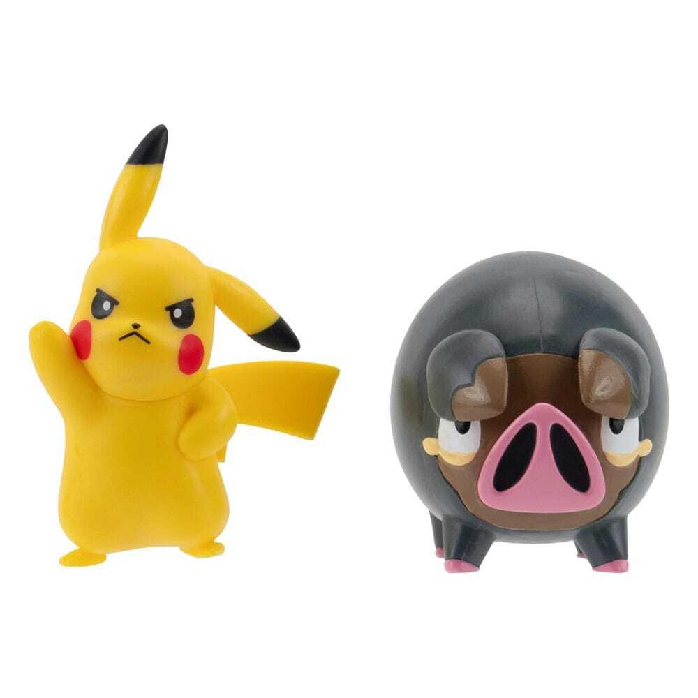 0191726708612 - Sammlerfigur Pokémon Pikachu Lechonk (x2)