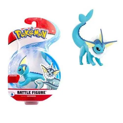 0191726709190 - Sammlerfigur Pokémon Battle Vaporeon