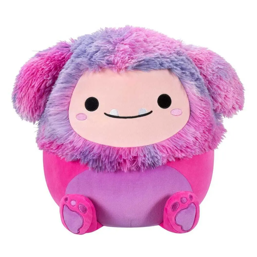 0196566411654 - Stofftier Squishmallows Magenta Bigfoot with Multicolored Hair Woxie