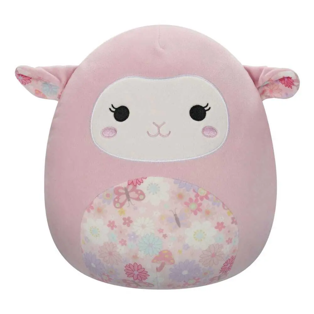 0196566411784 - Stofftier Squishmallows Pink Lamb with Floral Ears and Belly Lala