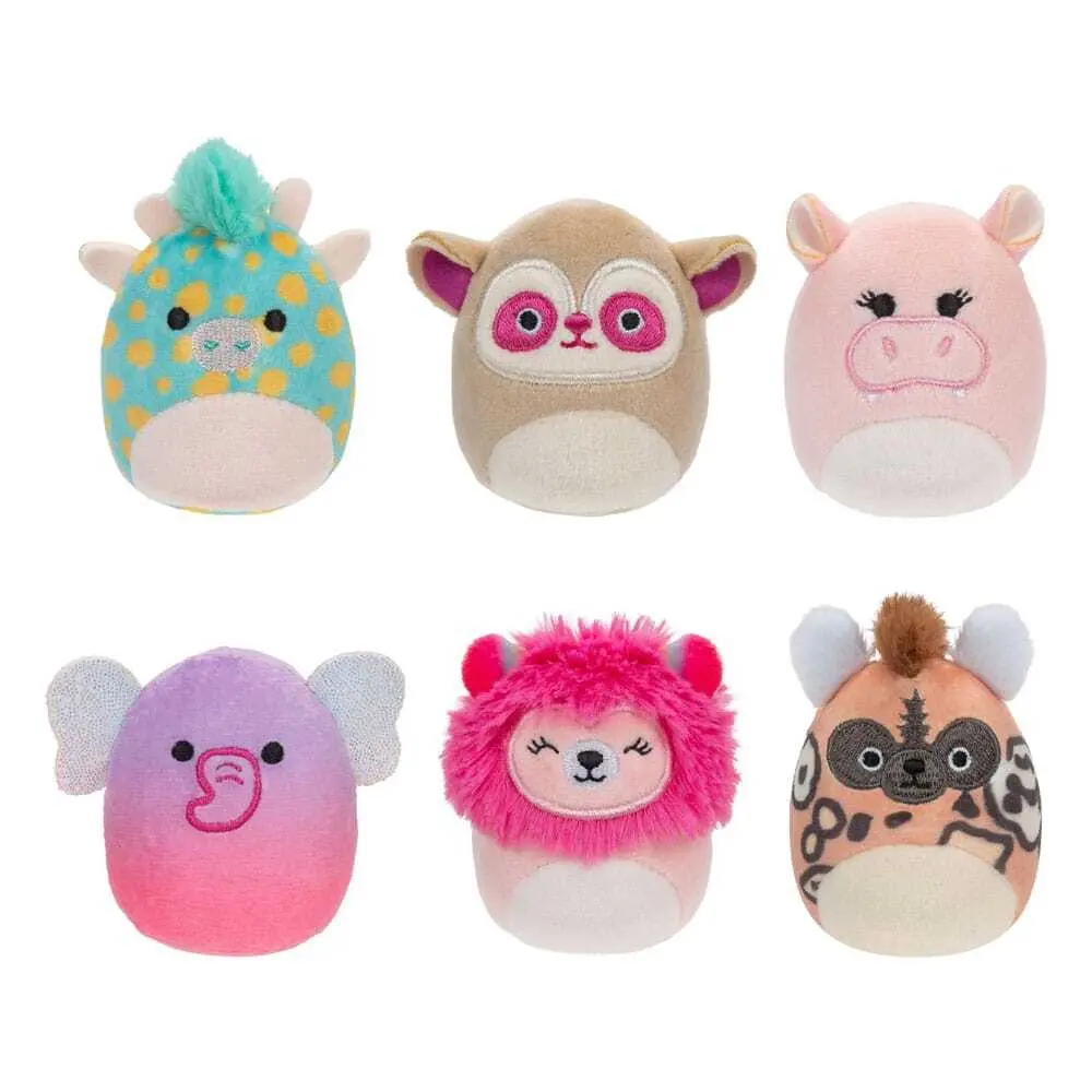 0191726877028 - Mini Plüschtier Squishville Squishmallows Safari Squad (x6)