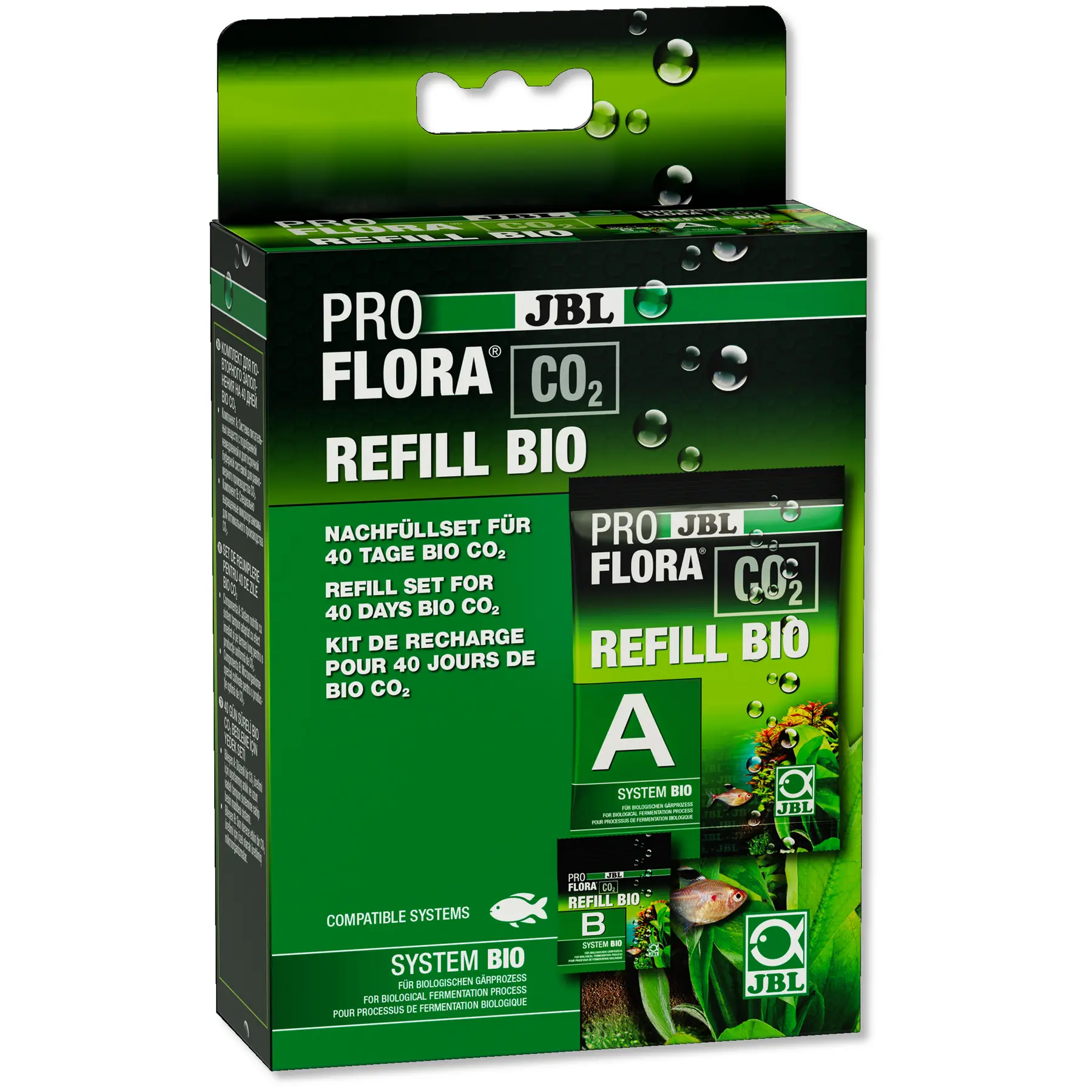 Jbl Vert Fertiliser Refill For Aquarium Proflora Co2 Refill Bio