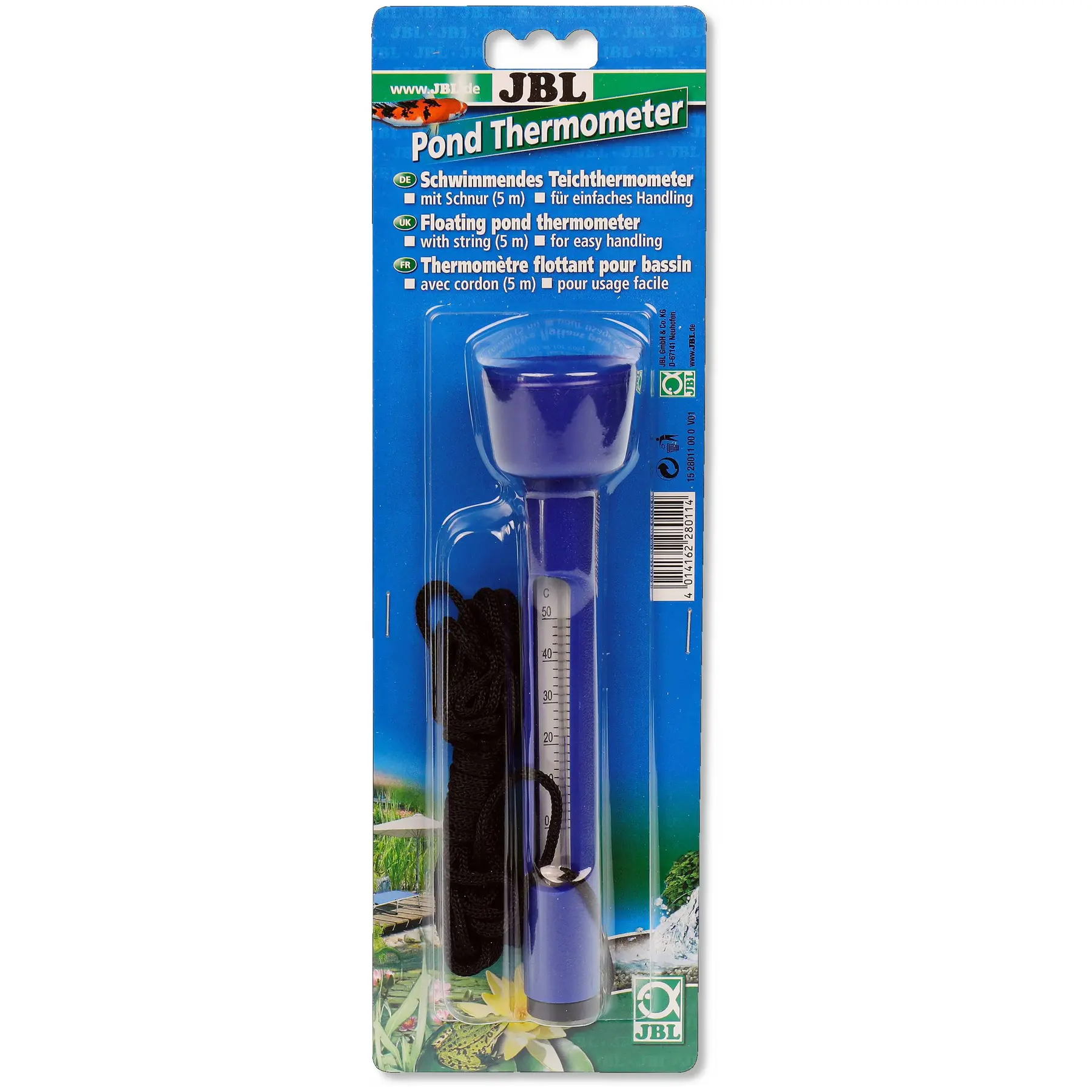 Jbl Bleu Pond Thermometer For Aquarium