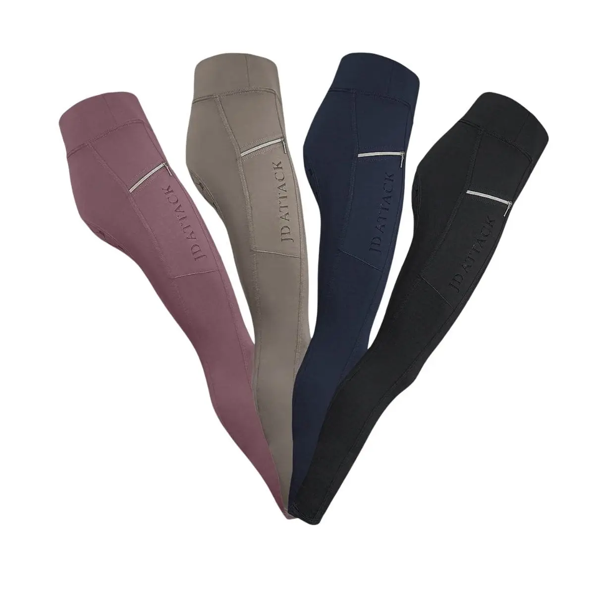 Comparer les prix de Legging équitation full grip femme JD Attack Cecile