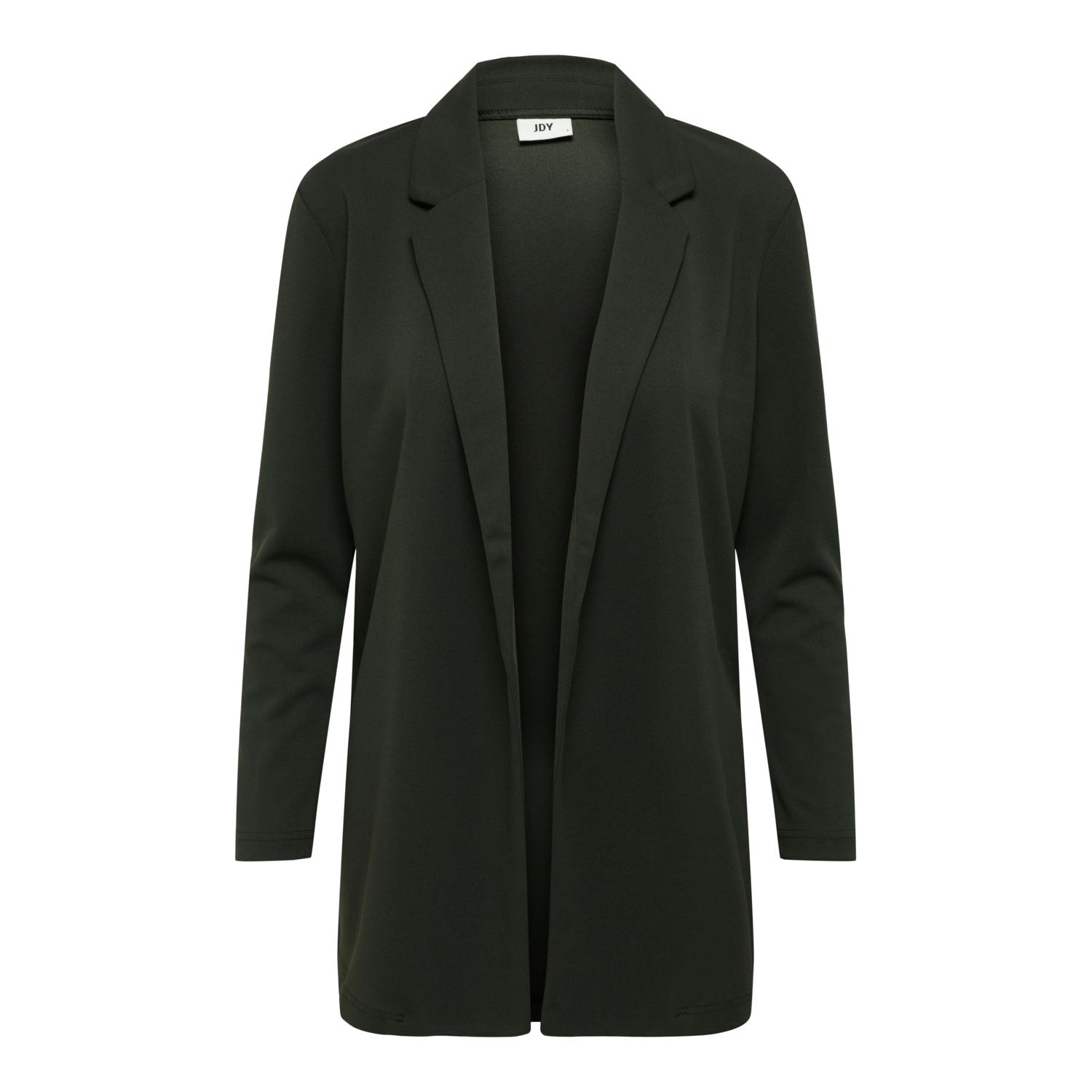5715363097660 - JDY Longblazer JDYGEGGO L S BLAZER JRS NOOS Peat Unifarben Grün - Gr S