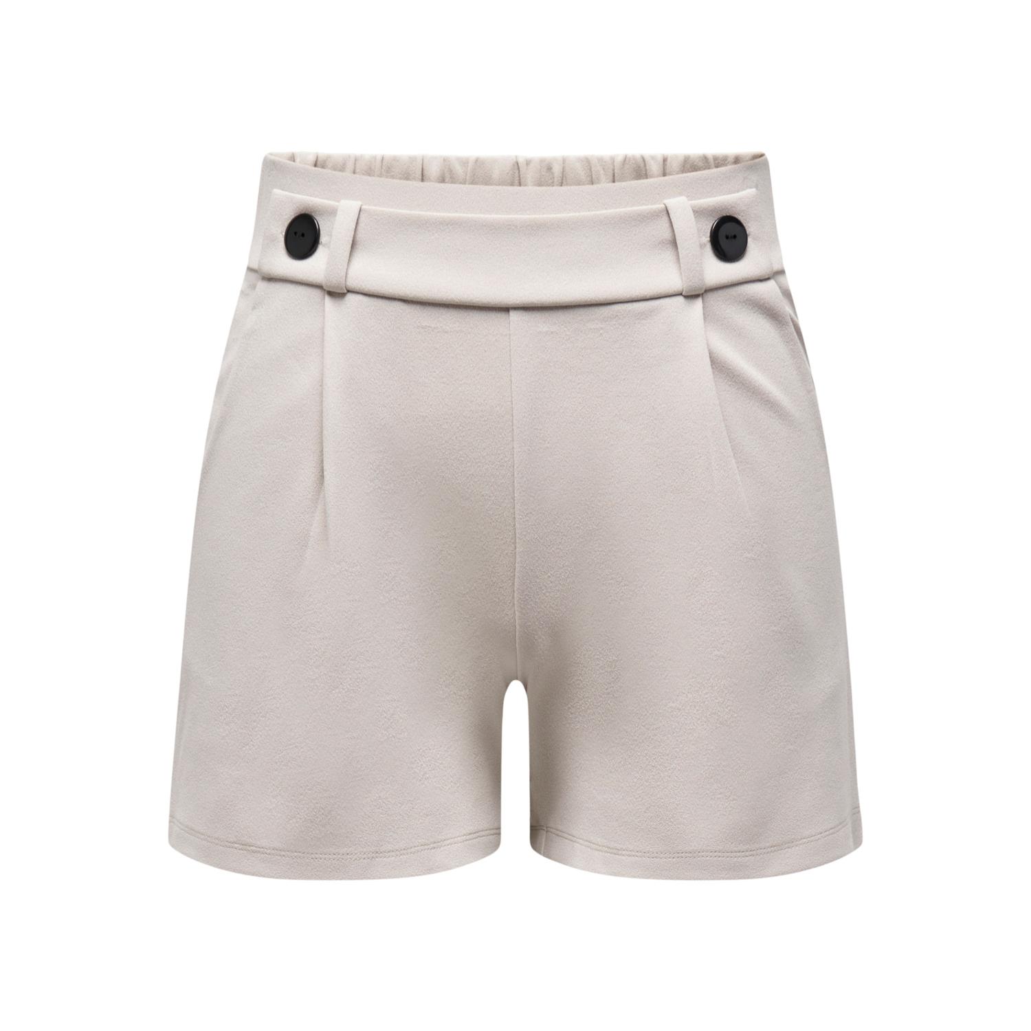 5715094199602 - JDY - Elegante Shorts in Grau mit Knopfdetail